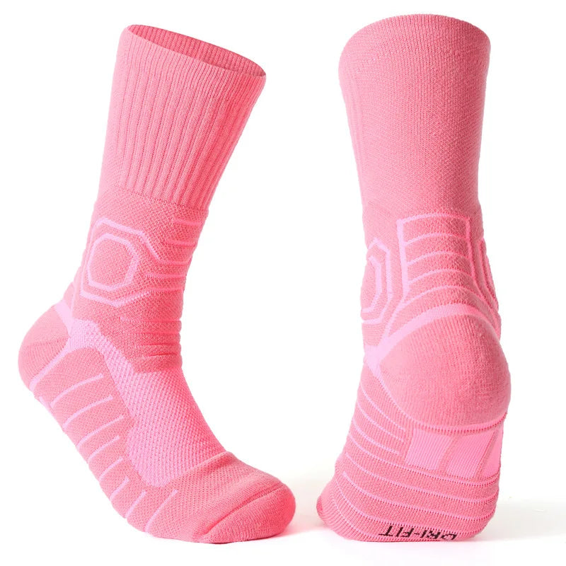 Men Sports Sock Women Breathable Compression Crossborder Supply Running Riding Cycling Knee Basketball Biking Hockey Soccer W101