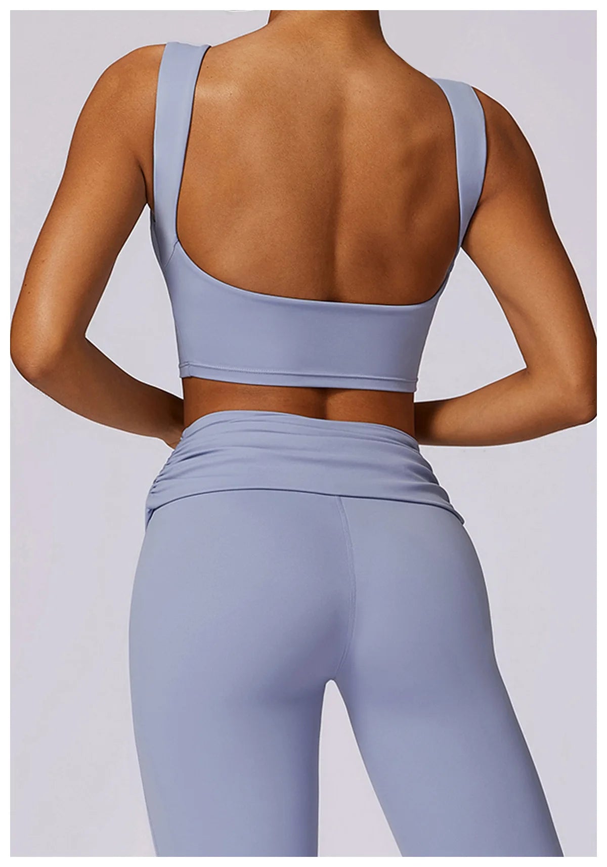 Yoga Clothing Sets Women Athletic Wear High Waist Leggings And Top Two Piece Set Seamless Gym Tracksuit Fitness Workout Outfits