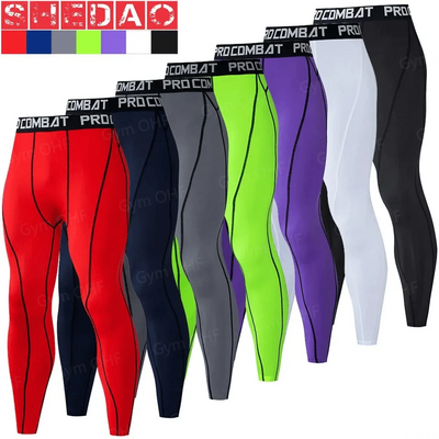 Men MMA Boxing Shorts Compression T Shirt Pants  Sportswear Spider