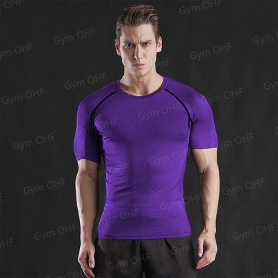 Men MMA Boxing Shorts Compression T Shirt Pants  Sportswear Spider