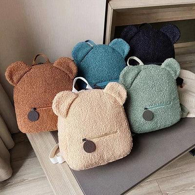Small Backpack Kids Girls Casual Warm