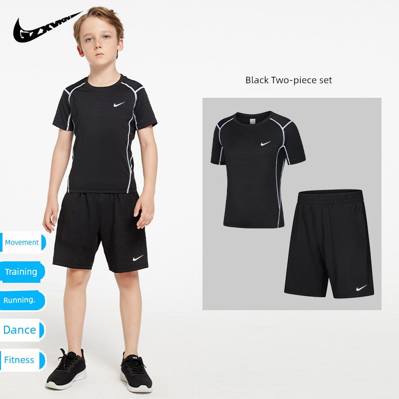 Training Wear Youth Basketball Running Workout Exercise Outfit