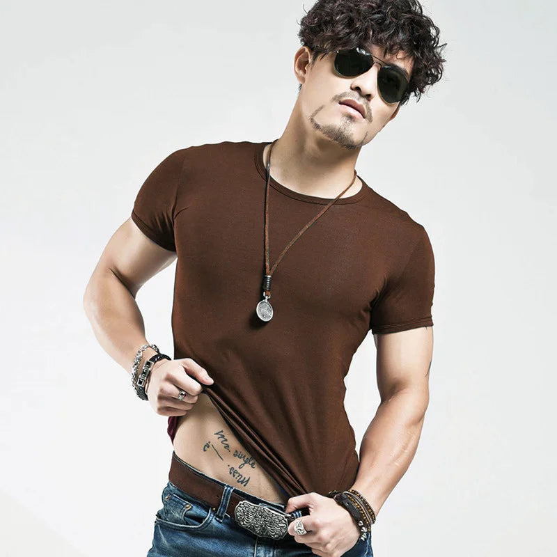 2025 MRMT Brand New Men T Shirt 10 colors Fitness Mens T-shirts V neck Man T-shirt For Male Clothing Tshirts S-5XL Tops Tees