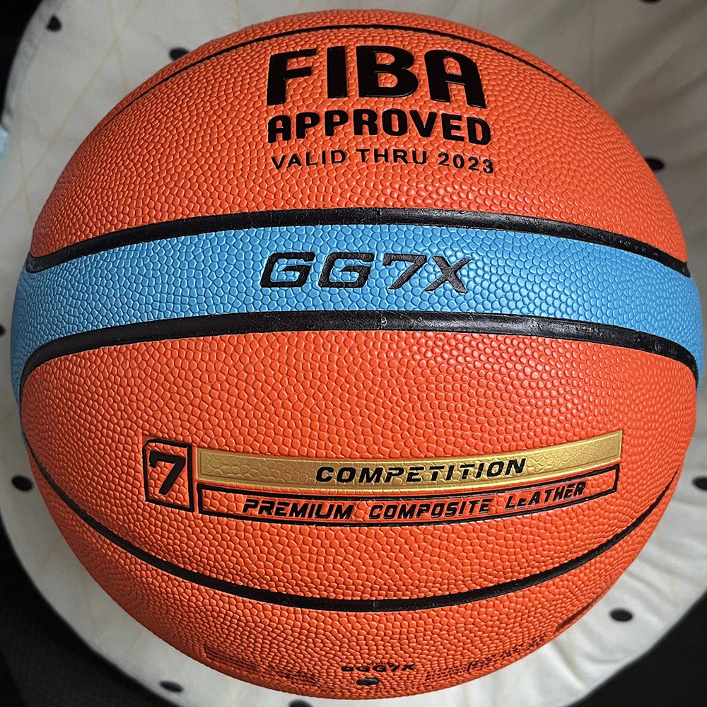 Molten Basketball GG7X EZ-K Competition Basketball Standard Ball Men's and Women's Training Ball Team Basketball