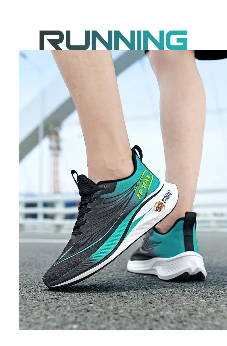 CarbonPlate Marathon Shoes Men Casual Sneakers Comfy Lightweight Athletic Sport Running Shoes For Male Outdoor TenisGym Footwear