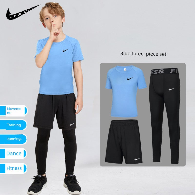 Training Wear Youth Basketball Running Workout Exercise Outfit