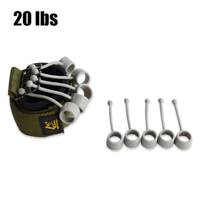 Finger Flexion Extension Trainer 20/40/60/75 lbs Fitness Sports Finger Strength Exerciser Hand Rehabilitation Training Equipment