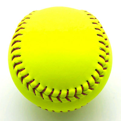Training Ball Softball 12-Inch Official Size Weight Sports Practice Unmarked Training Ball Optimal Performance