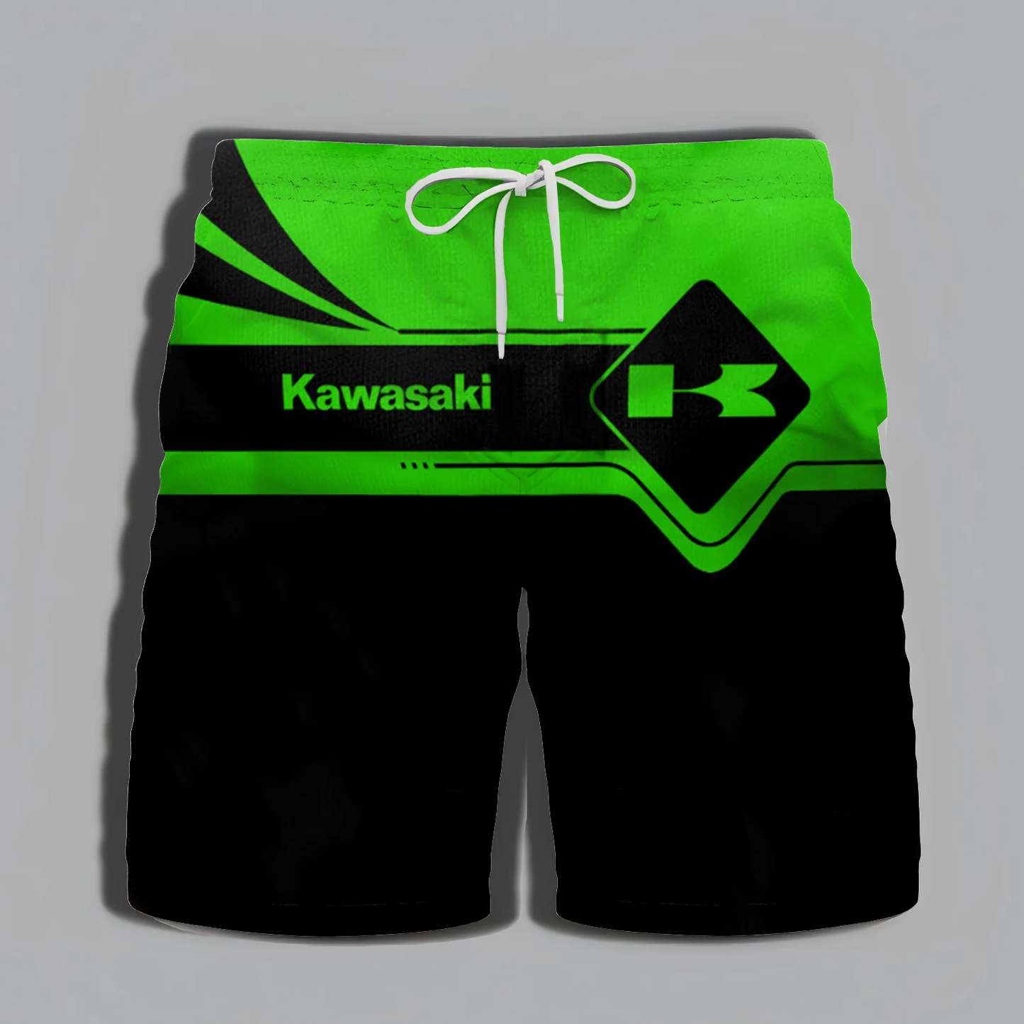 Kawasaki Male Shorts Motorcycle Bathing Suit Man Men Clothing High-quality Men's Street Gym Adventure Beach Summer Swim Sports