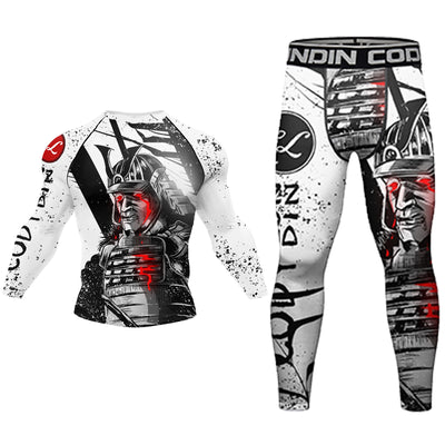 Cody Men Sportsuit With Graphic  Jiu jitsu No Gi Rashguard With Leggings MMA Shorts Bjj Fight Athletic Tracksuit Boxing Jersey