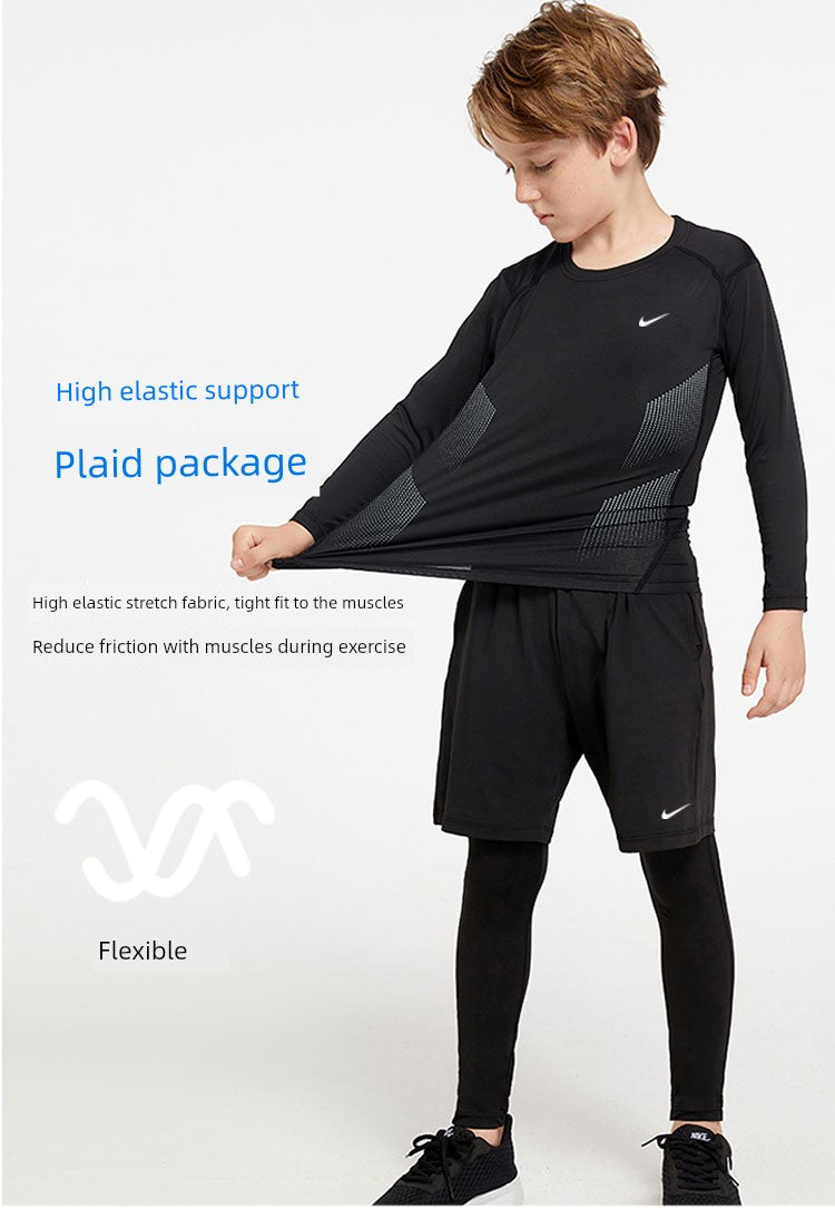 Training Wear Youth Basketball Running Workout Exercise Outfit