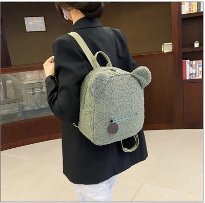 Small Backpack Kids Girls Casual Warm