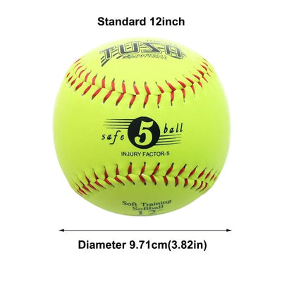 Standard 12inch Pitch Training Baseball Soft Hard PVC Baseball Pitching Trainer Kit Pitching Practice Training Aid for Pitching