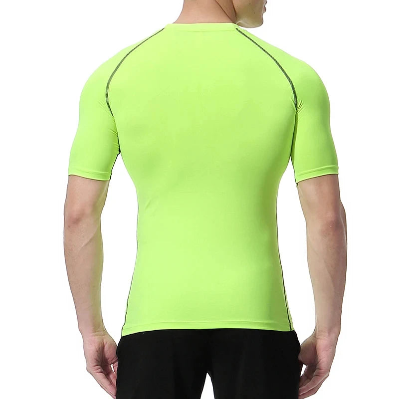 Christian Workout Compression Shirts Athletic Quick Dry Tshirts Tees Mens Gym Fitness Undershirts Tops Short Sleeve Rash Guard