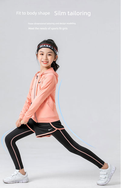 Training Wear Youth Basketball Running Workout Exercise Outfit