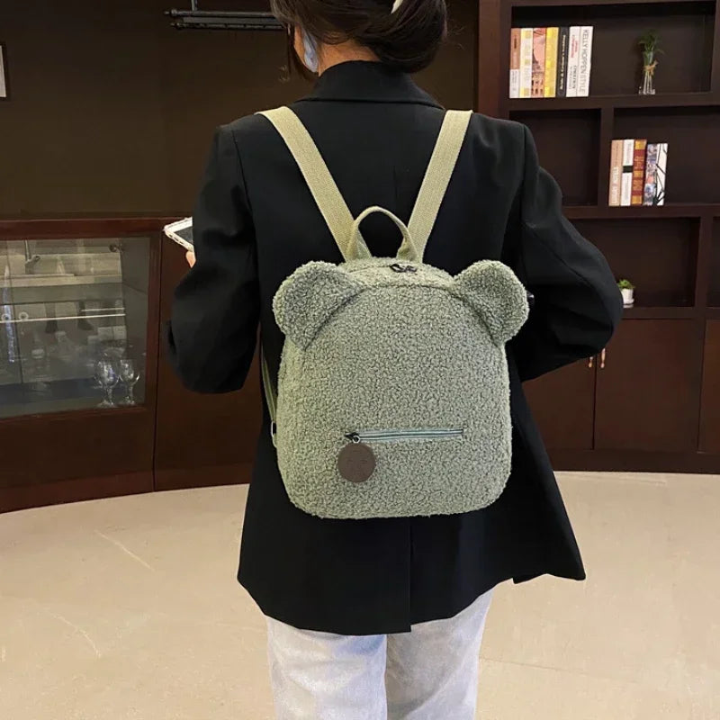 Small Backpack Kids Girls Casual Warm