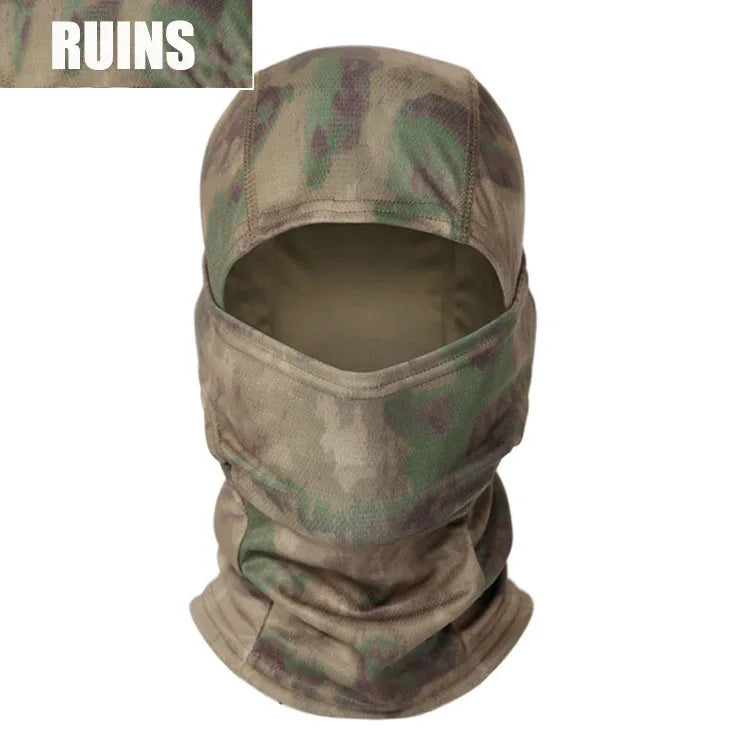 Multicam Tactical Balaclava Full Face Mask Shield Cover Cycling Hunting Hat Camouflage Balaclava Scarf