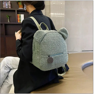Small Backpack Kids Girls Casual Warm