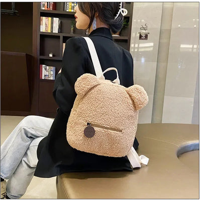 Small Backpack Kids Girls Casual Warm