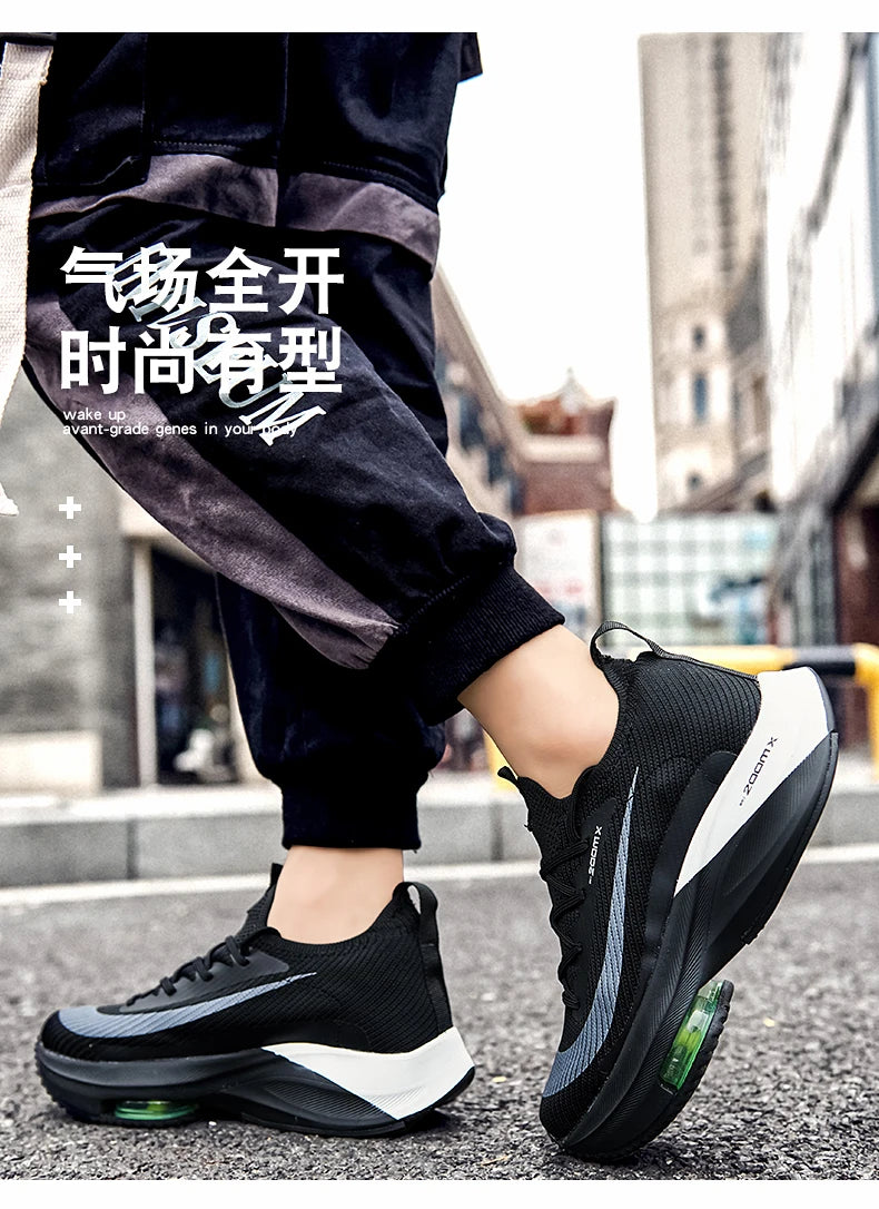 New 2023 Men Running Shoes Breathable Outdoor Sports Shoes Lightweight Sneakers for men Comfortable Athletic Training Footwear