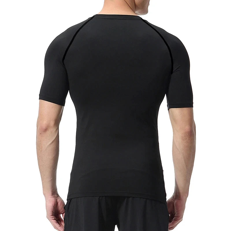 Christian Workout Compression Shirts Athletic Quick Dry Tshirts Tees Mens Gym Fitness Undershirts Tops Short Sleeve Rash Guard