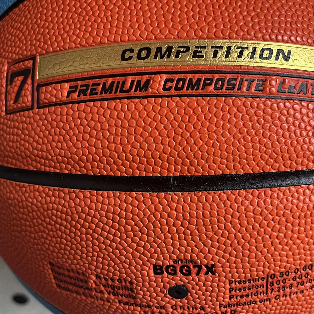 Molten Basketball GG7X EZ-K Competition Basketball Standard Ball Men's and Women's Training Ball Team Basketball
