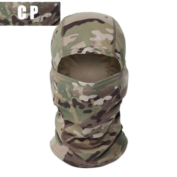 Multicam Tactical Balaclava Full Face Mask Shield Cover Cycling Hunting Hat Camouflage Balaclava Scarf