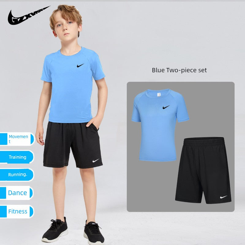 Training Wear Youth Basketball Running Workout Exercise Outfit