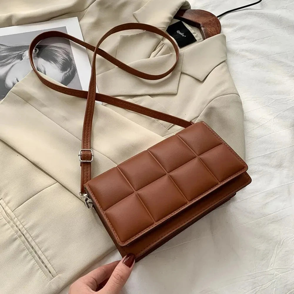 1Pcs Womens Bag Autumn Winter New Female Literary SingleShoulder Bag Minority Design CrossBody Bag Trend Womens Bag Bolsos