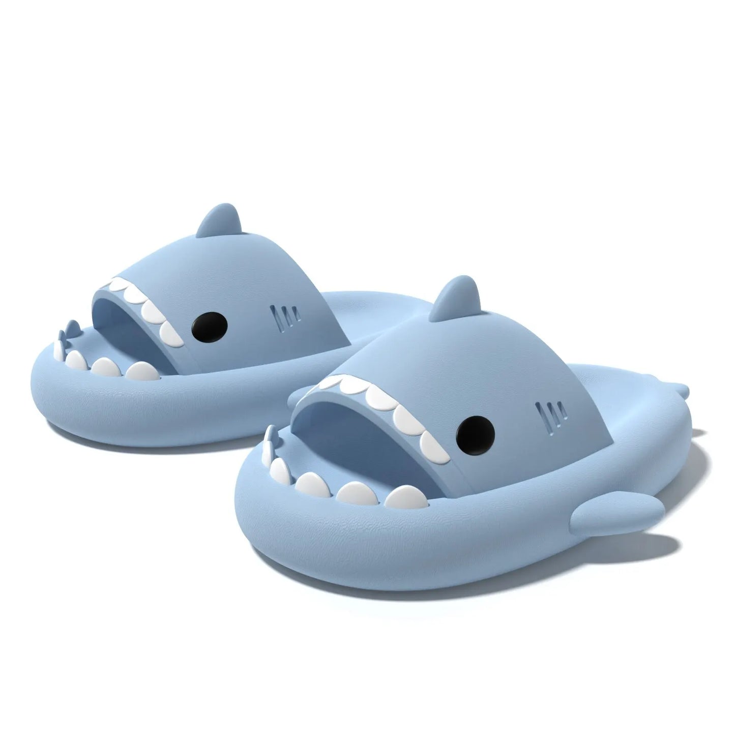 Feslishoet Shark Slippers Soft Beach Cloud Platform Women Indoor Bathroom Slides Summer Mules Outside EVA Men Shoes