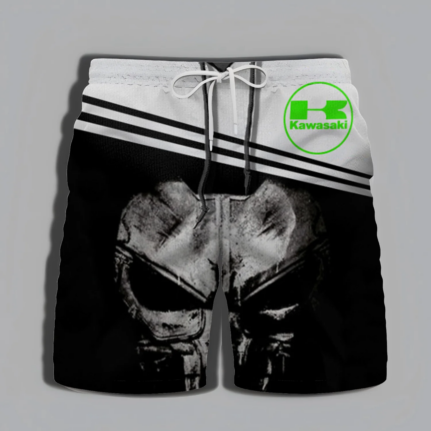 Kawasaki Male Shorts Motorcycle Bathing Suit Man Men Clothing High-quality Men's Street Gym Adventure Beach Summer Swim Sports