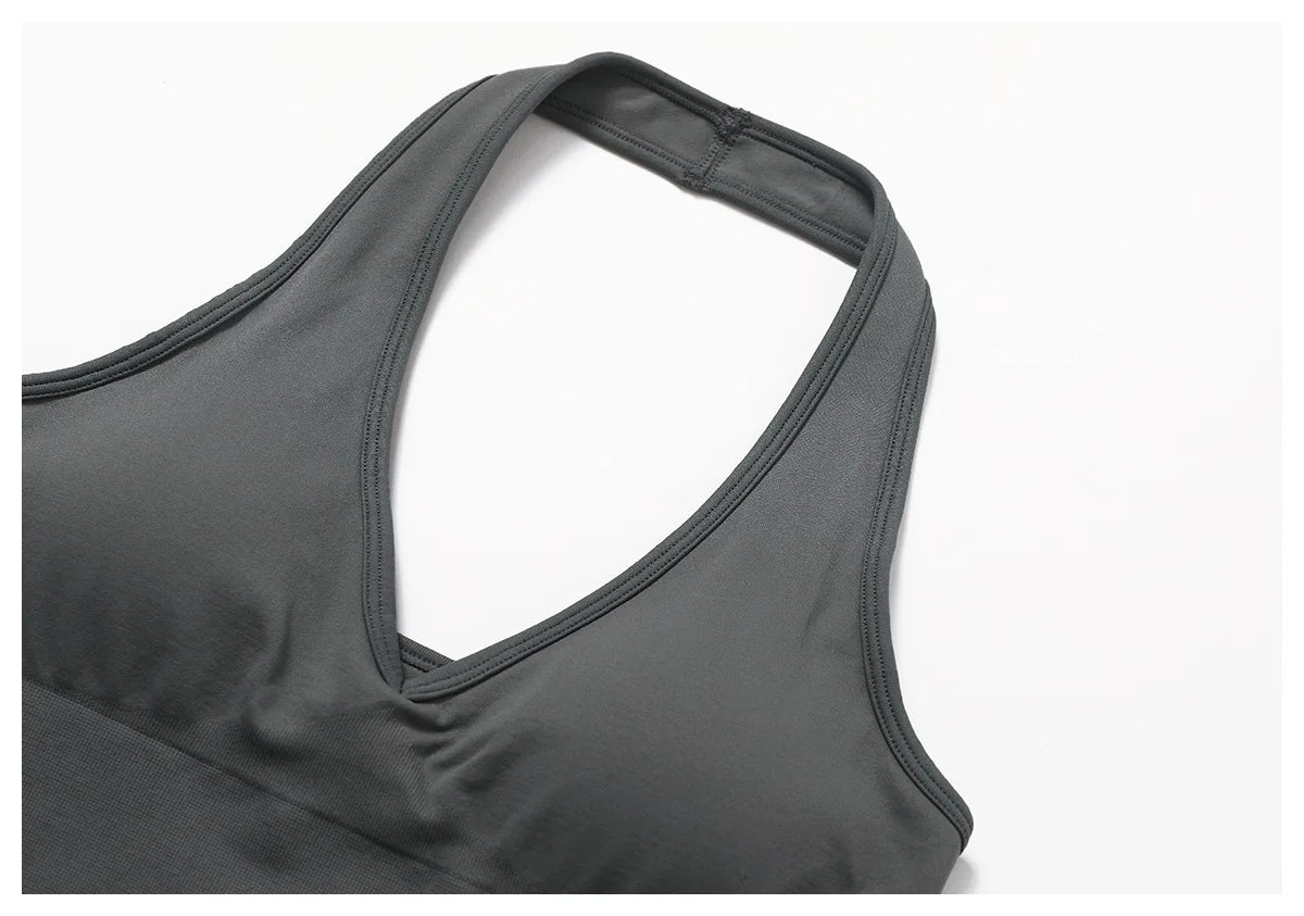 Seamless Athletic Wear Women's Clothes 2 Pieces Yoga Set Workout Sportswear Gym Clothing High Waist Leggings Fitness Sports Suit