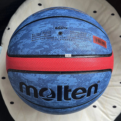 Molten Basketball GG7X EZ-K Competition Basketball Standard Ball Men's and Women's Training Ball Team Basketball