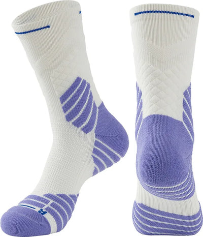 Men Sports Sock Women Breathable Compression Crossborder Supply Running Riding Cycling Knee Basketball Biking Hockey Soccer W101